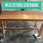 Contoh Meja Kayu Sederhana